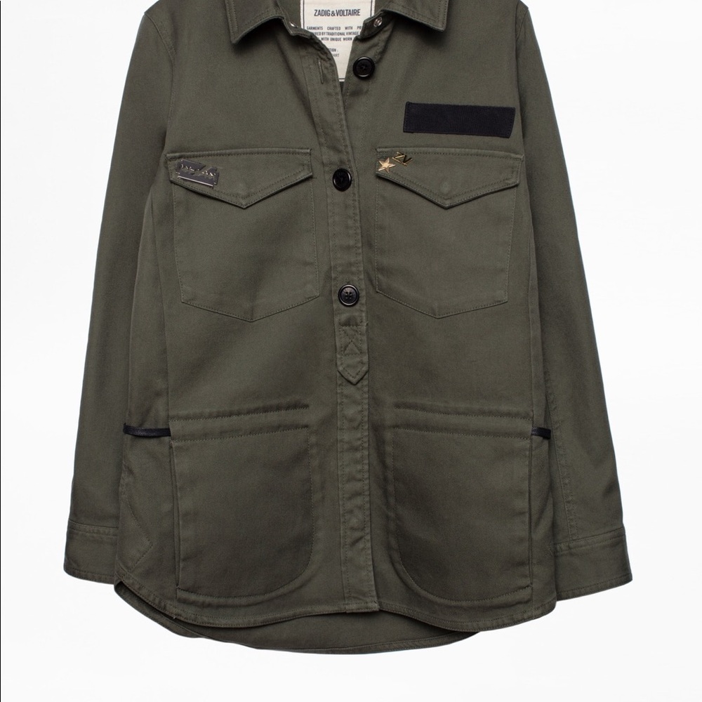 New with tag Z&V Tackl Mili shirt
